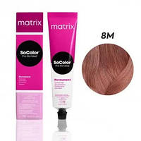 Cтійка крем-фарба для волосся,Матрікс Соколор Пре-Бондед, відтінок 8M, 90 мл(3474636991525)