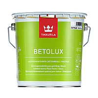 Краска для пола Tikkurila Betolux глянцевая белая 2.7л