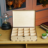 Органайзер для пакетиків чаю 32x24x7см 3мм, фото 3