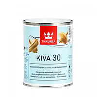 Лак для мебели Tikkurila Kiva 30 полуматовый 0.9л