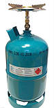 Газовий балон 27 л побутовий (пропан-бутан, Польша), фото 3