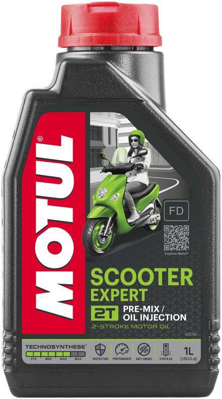 Масло моторне для скутера Motul Scooter Expert 2T, 1л