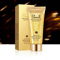 Пенка для умывания VENZEN SKIN QUEEN Silky Hydrating Skin Gold Snail с муцином улитки и нано золотом, 100 г