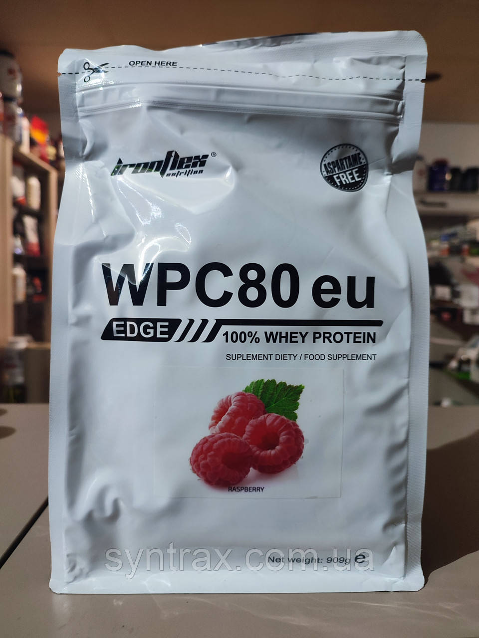 Сироватковий протеїн IronFlex	 whey WPC 80 900g