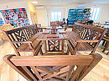 Дерев'яні меблі з масиву термо дуба від виробника, комплект Furniture set - 40, фото 7