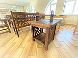 Дерев'яні меблі з масиву термо дуба від виробника, комплект Furniture set - 40, фото 8