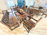 Дерев'яні меблі з масиву термо дуба від виробника, комплект Furniture set - 40, фото 9