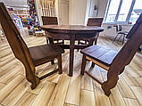 Дерев'яні меблі з масиву термо дерева від виробника, комплект Furniture set - 42, фото 5