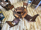 Дерев'яні меблі з масиву термо дерева від виробника, комплект Furniture set - 42, фото 6