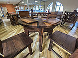 Дерев'яні меблі з масиву термо дерева від виробника, комплект Furniture set - 42, фото 8