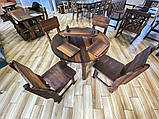 Дерев'яні меблі з масиву термо дерева від виробника, комплект Furniture set - 42, фото 9