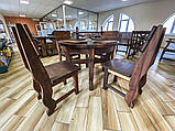 Дерев'яні меблі з масиву термо дерева від виробника, комплект Furniture set - 42, фото 11
