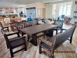 Дерев'яні меблі з масиву сосни з патуванням від виробника, комплект Furniture set — 43, фото 4