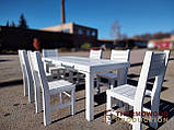 Білі меблі з масиву дерева від виробника, комплект Furniture set — 44, фото 4