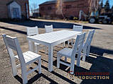 Білі меблі з масиву дерева від виробника, комплект Furniture set — 44, фото 9