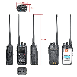 Рація Anytone AT-D878UVII Plus AES 256, фото 3