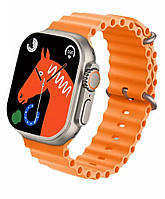 Оранжевые GS 8 Ultra + 2023г Smart Watch Apple смарт часы Apple коп 1:1 ультра Ораньжевые