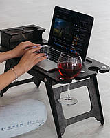 Столик для сніданків для пікніка дерев'яний розкладний