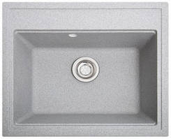 Гранітна кухонна мийка SOLID Гросс (сірий)