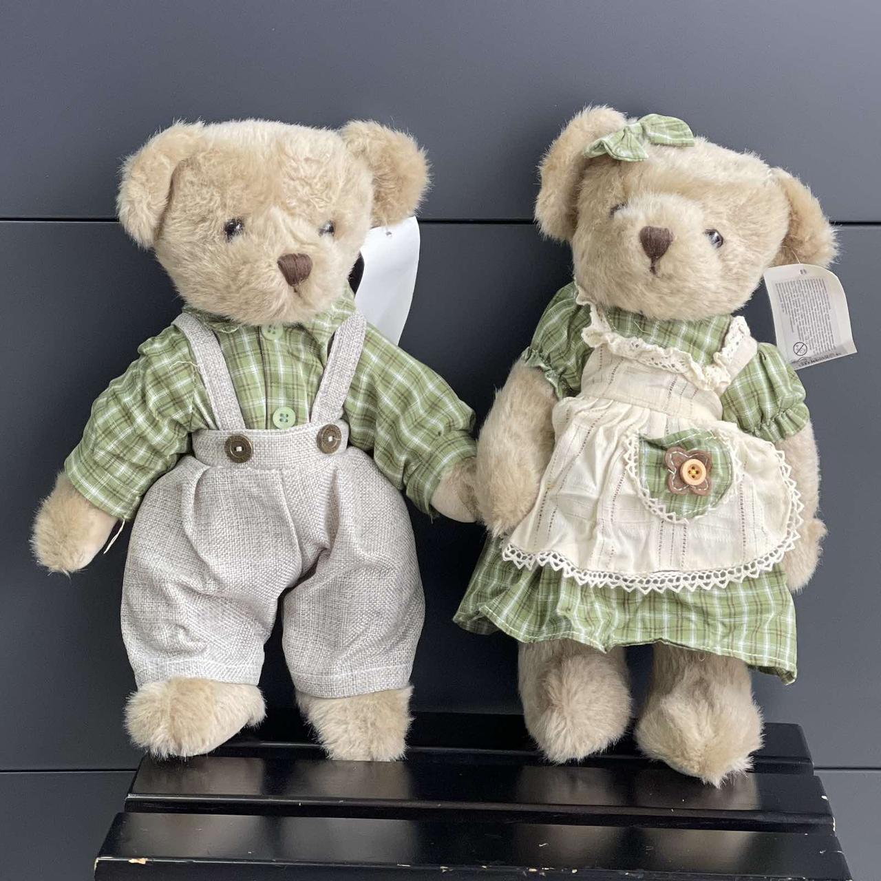 Іграшка мяка "Ведмедик вінтаж" бежевий, мікс, Мягкая игрушка "Мишка" 31см 11086, фото 1