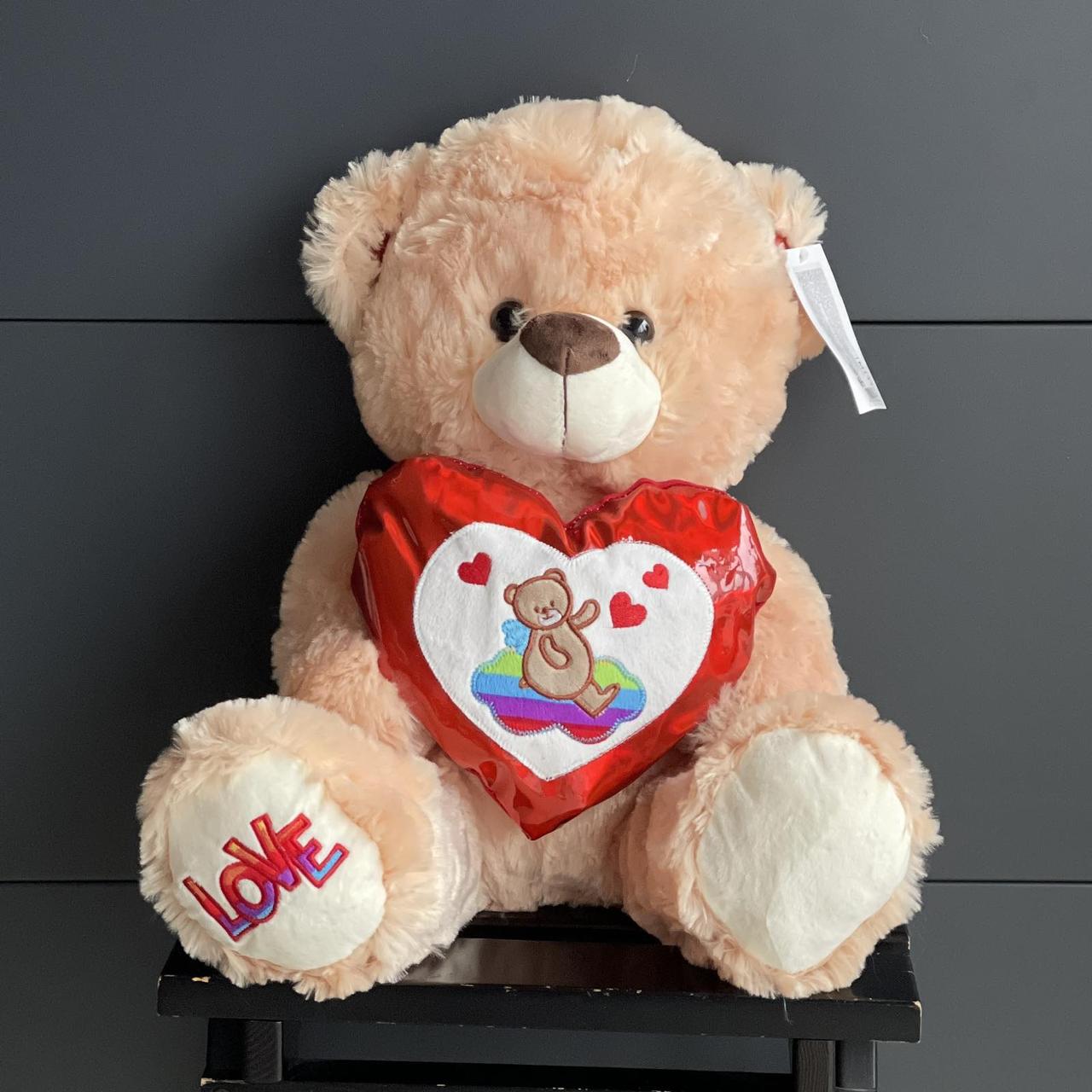 Іграшка мяка "Ведмедик з серцем" мікс, Мягкая игрушка "Мишка" 14354, фото 1