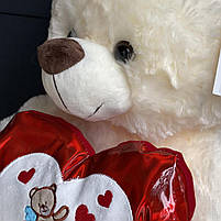 Іграшка мяка "Ведмедик з серцем" мікс, Мягкая игрушка "Мишка" 14354, фото 3