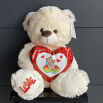 Іграшка мяка "Ведмедик з серцем" мікс, Мягкая игрушка "Мишка" 14354, фото 2