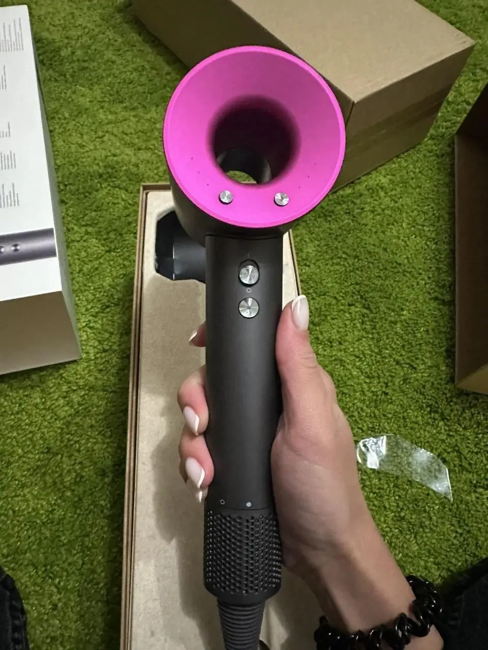 Фен Dyson Дайсон Supersonic HD07 Фуксія (Рожевий) Новинка, фото 1