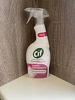 Cif candeggina 100% igienizzante спрей для чистки дома и белых тканей пятновыводитель 650ml