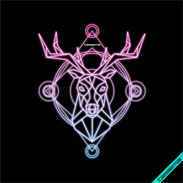 Термоаплікація Bezema Олень з розкішними рогами [Свій розмір в асортименті]