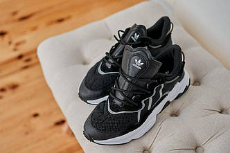 Чоловічі Кросівки Adidas Ozwego Black White 44