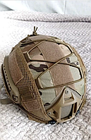 Кавер Мультикам без ушей на шлем Кавер на шолом FAST піксель, Чохол тактичний до шолома кавер нашолом