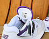 Жіночі Кросівки New Balance 550 White Purple / Нью Беланс 550 Білі з Фіолетовим, фото 10