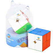 GAN Monster Go 2x2 stickerless | Кубик Рубіка 2х2 MG без наліпок, фото 5