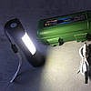 Ліхтарик акумуляторний 2в1, USB, XPE + COB, Police BL 511 / Потужний ручний LED ліхтар, фото 7