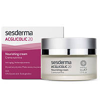 Ночной питательный крем против старения кожи SesDerma Acglicolic 20 Nourishing Cream 50мл