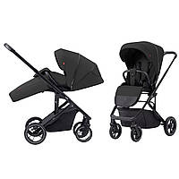 Детская прогулочная коляска черная Carrello Alfa CRL-5508 Midnight Black