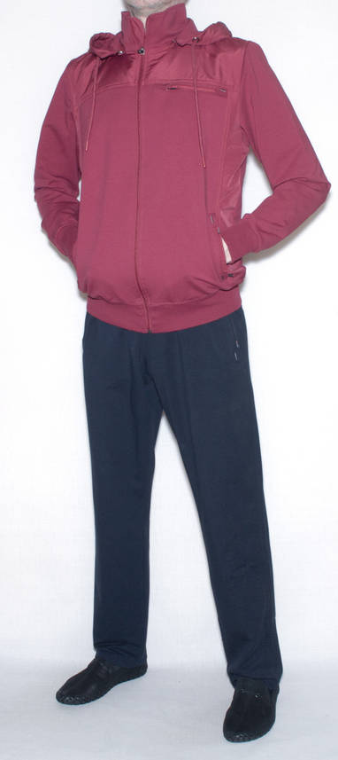 Чоловічий спортивний костюм з прямими брюками Avic/Mxtim L,XL,XXL,3XL, фото 2