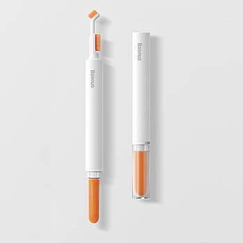 Набір для чищення гаджетів 3в1 BASEUS Cleaning Brush Deep Cleaning with Dual-Brush (білий)