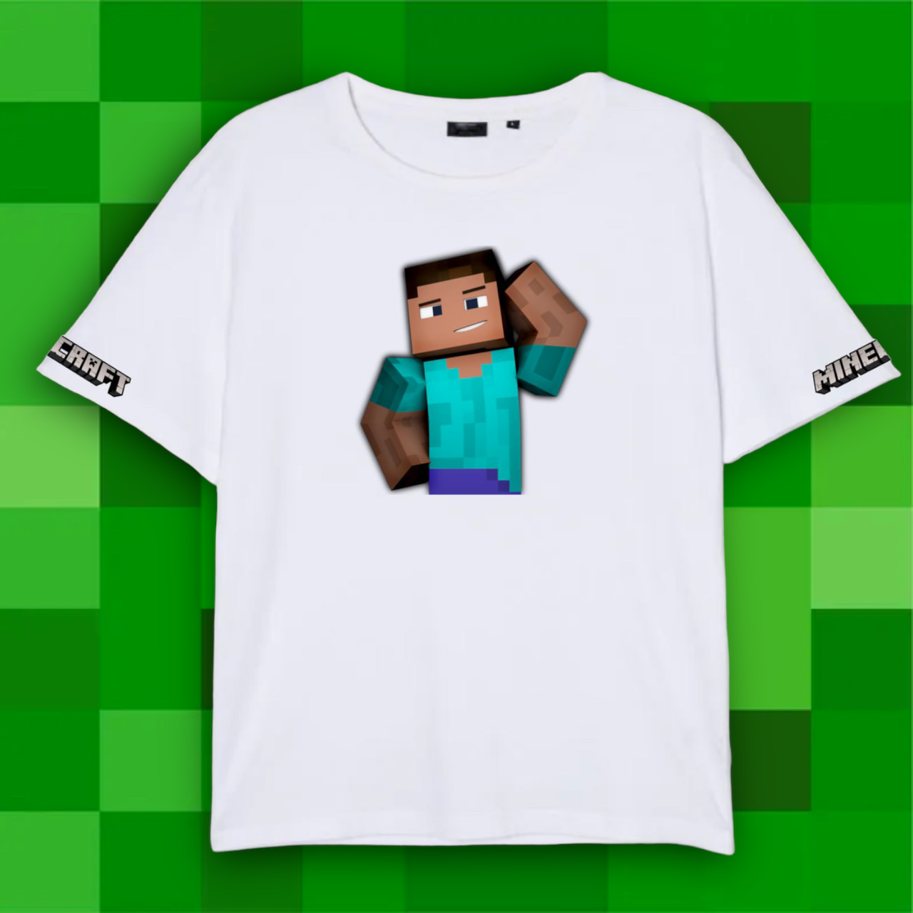 Футболка з принтом MINECRAFT майнкрафт