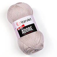 Yarnart ADORE (Адор) № 367 пастельно-бежевий (Акрилова пряжа, нитки для в'язання)