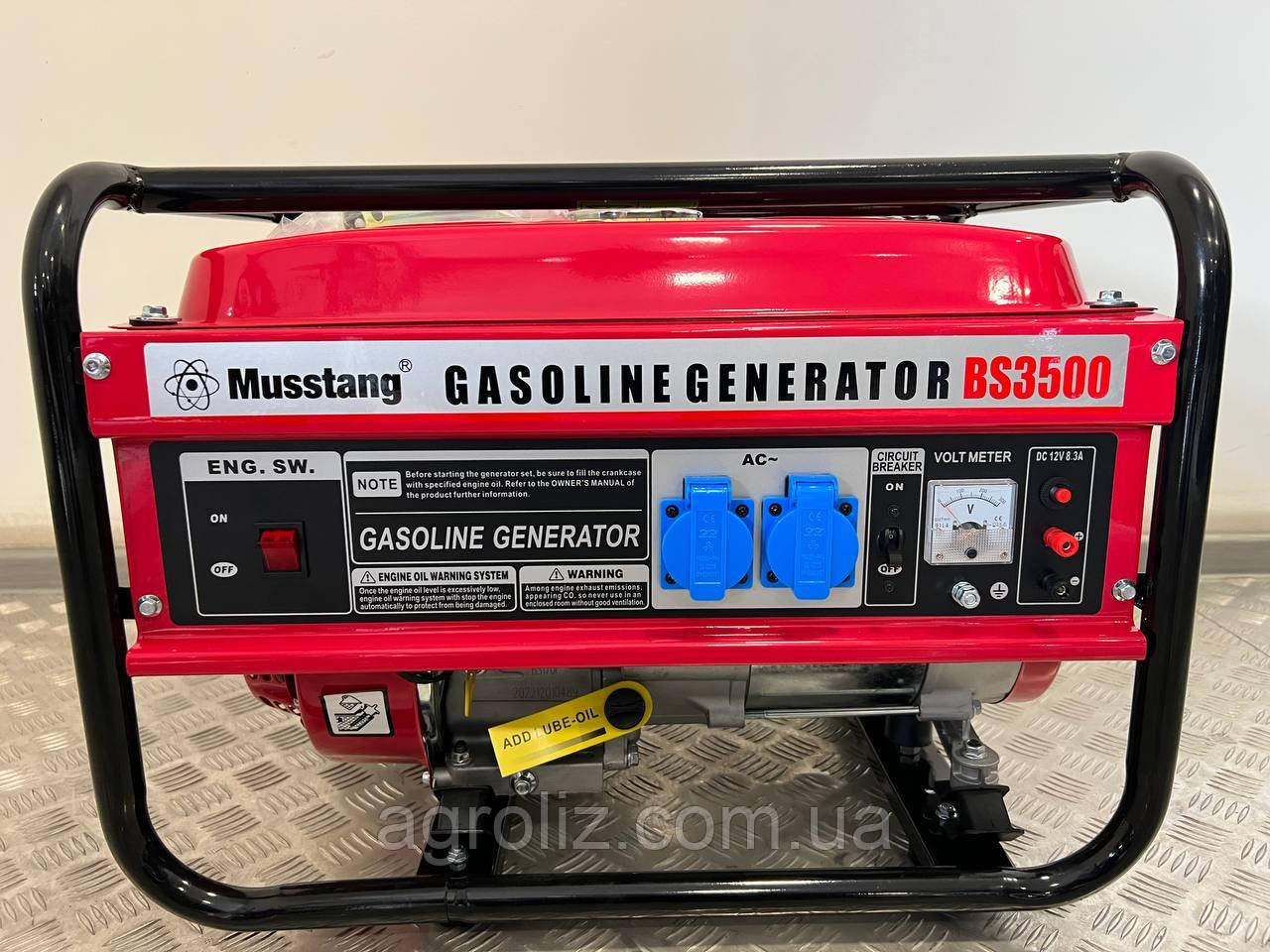 Бензиновий генератор MUSSTANG BS3500