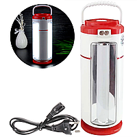 Фонарь-светильник аккумуляторный 2500 мАч, 20 Вт, 54 LED, EN-1202 / Переносная кемпинговая лампа с ручкой
