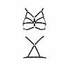 Бюстгальтер-стрепи Passion Exclusive ARMANDA BRA L/XL, black Bomba💣, фото 6