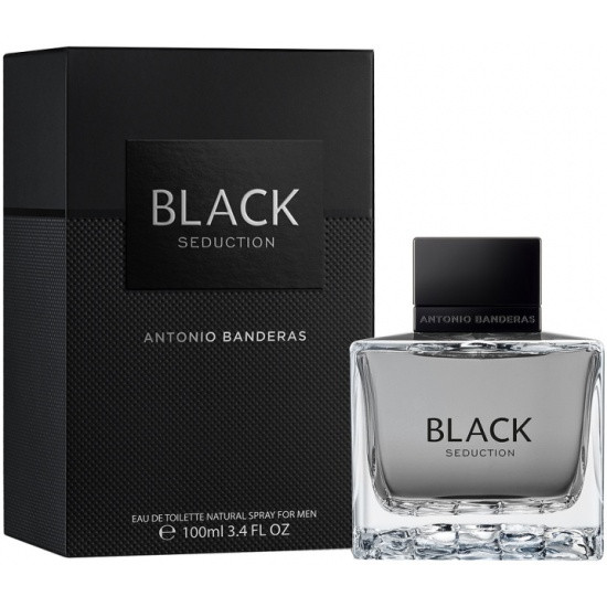 Чоловіча брендова туалетна вода ANTONIO BANDERAS Seduction in Black 100ml оригінал, східний пряний аромат, фото 1