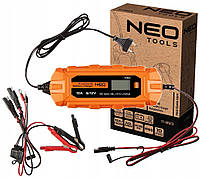 Зарядний пристрій автоматичний Neo Tools 10А LCD 6/12В 3Ah-200Ah