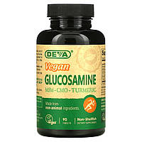 Deva Nutrition, Vegan Glucosamine (90 таб.), для суглобів та зв'язок