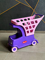 Дитячий візок авто з кошиком Doloni 01540/1 розовий опт та дроп