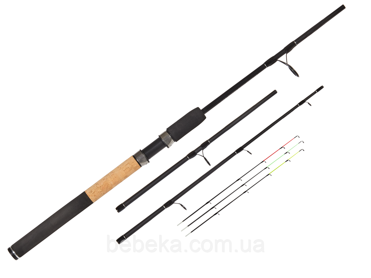 Вудилище фідер. бортове зі змінною довжиною Sniper MULTI BOAT FEEDER 150 150-180см/150г (3 tips)