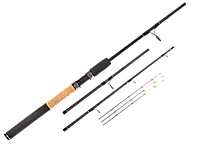 Вудилище фідер. бортове зі змінною довжиною Salmo Sniper MULTI BOAT FEEDER 150 150-180см/150г (3 tips)